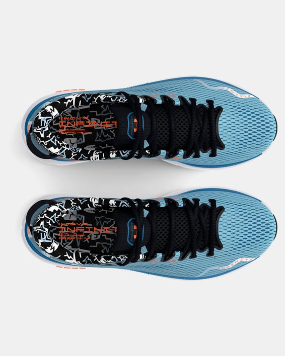 Men's UA HOVR™ Infinite 5 Inclement Weather Running Shoes in Blue image number 2